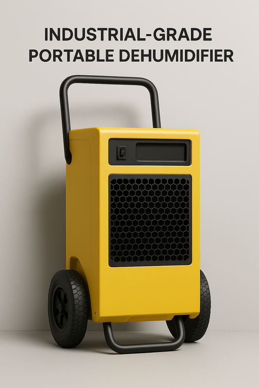 Industrial-Grade Portable Dehumidifier